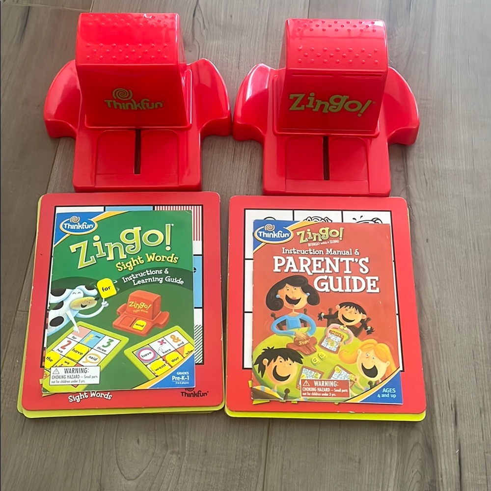 ThinkFun Zingo Bingo Game - Red and Yellow